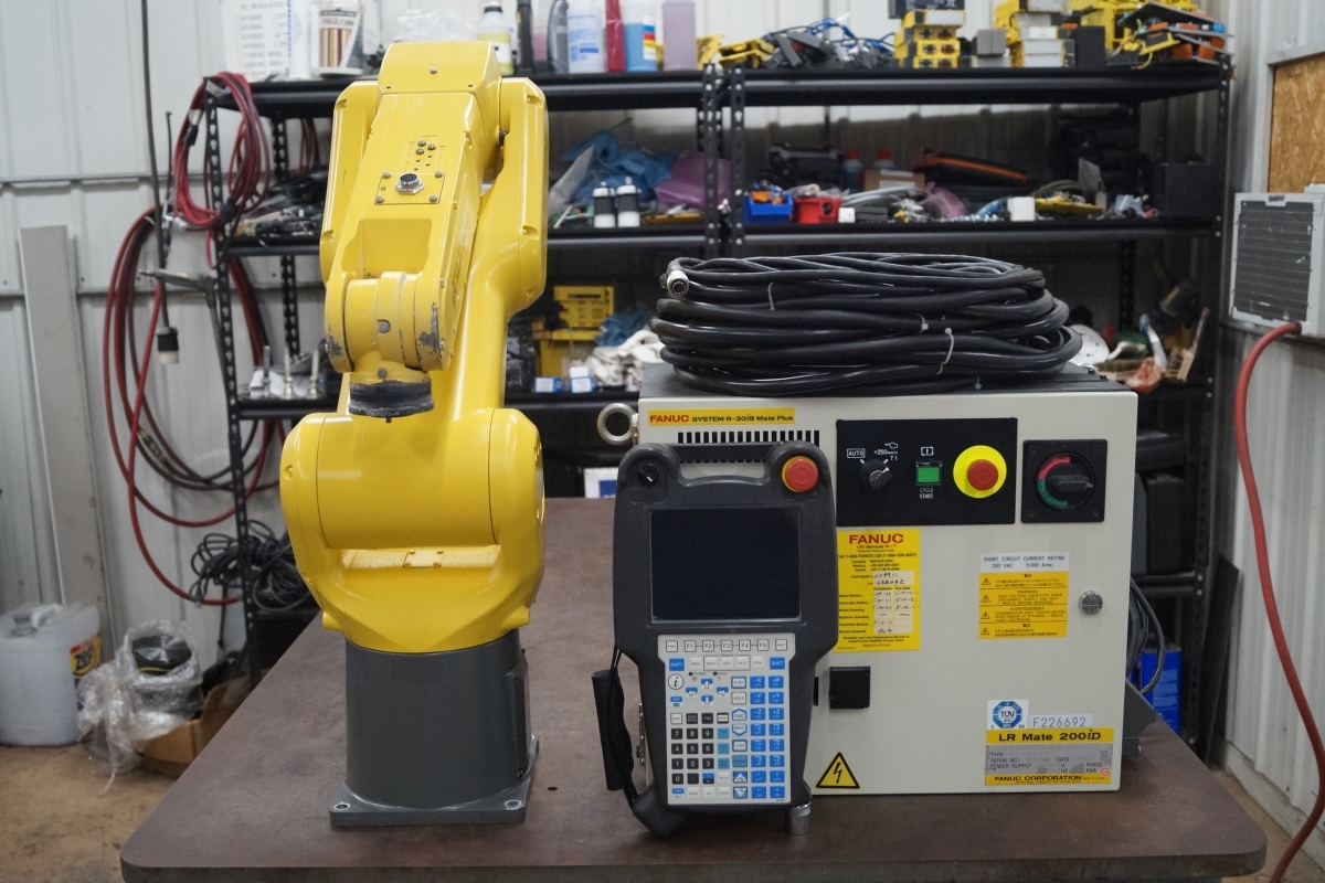 Fanuc LR Mate 200iD/7L W/ R-30iB Plus Control - SCC Robotics, Inc. SCC ...